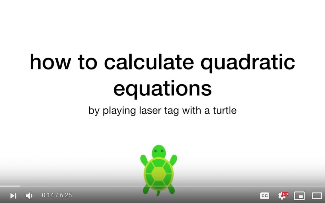 how to solve quadratics… using turtles?? [Video]